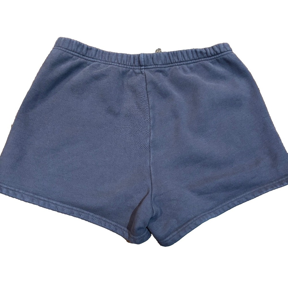 Aritzia TNA Sweatfleece Shorts Womens' Med purple grey cozy cotton fleece pullon - Picture 2 of 12